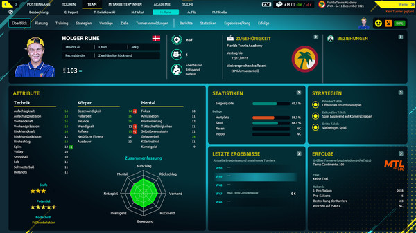 Tennis Manager 2022 Screenshot 1