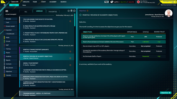 Tennis Manager 2022 screenshot 10