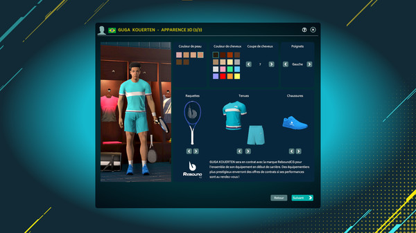 Capture d'écran 4 de Tennis Manager 2022