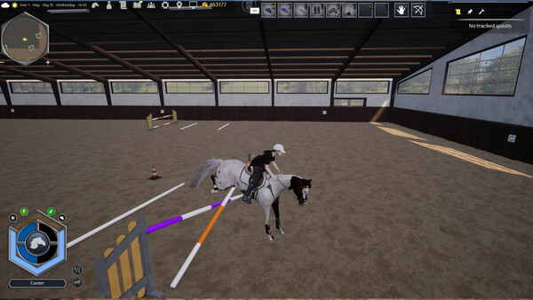 Screenshot z Unbridled: That Horse Game