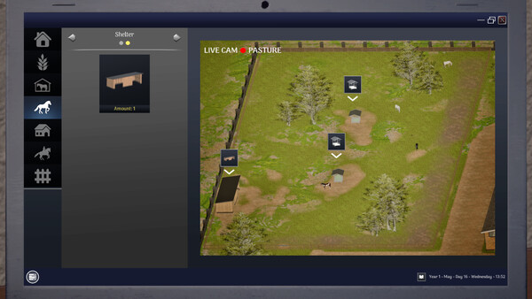 Screenshot z Unbridled: That Horse Game