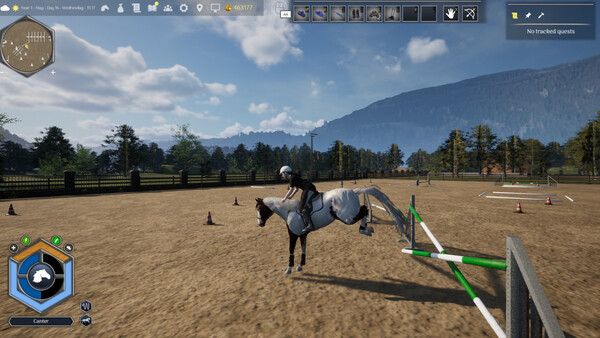 Screenshot z Unbridled: That Horse Game