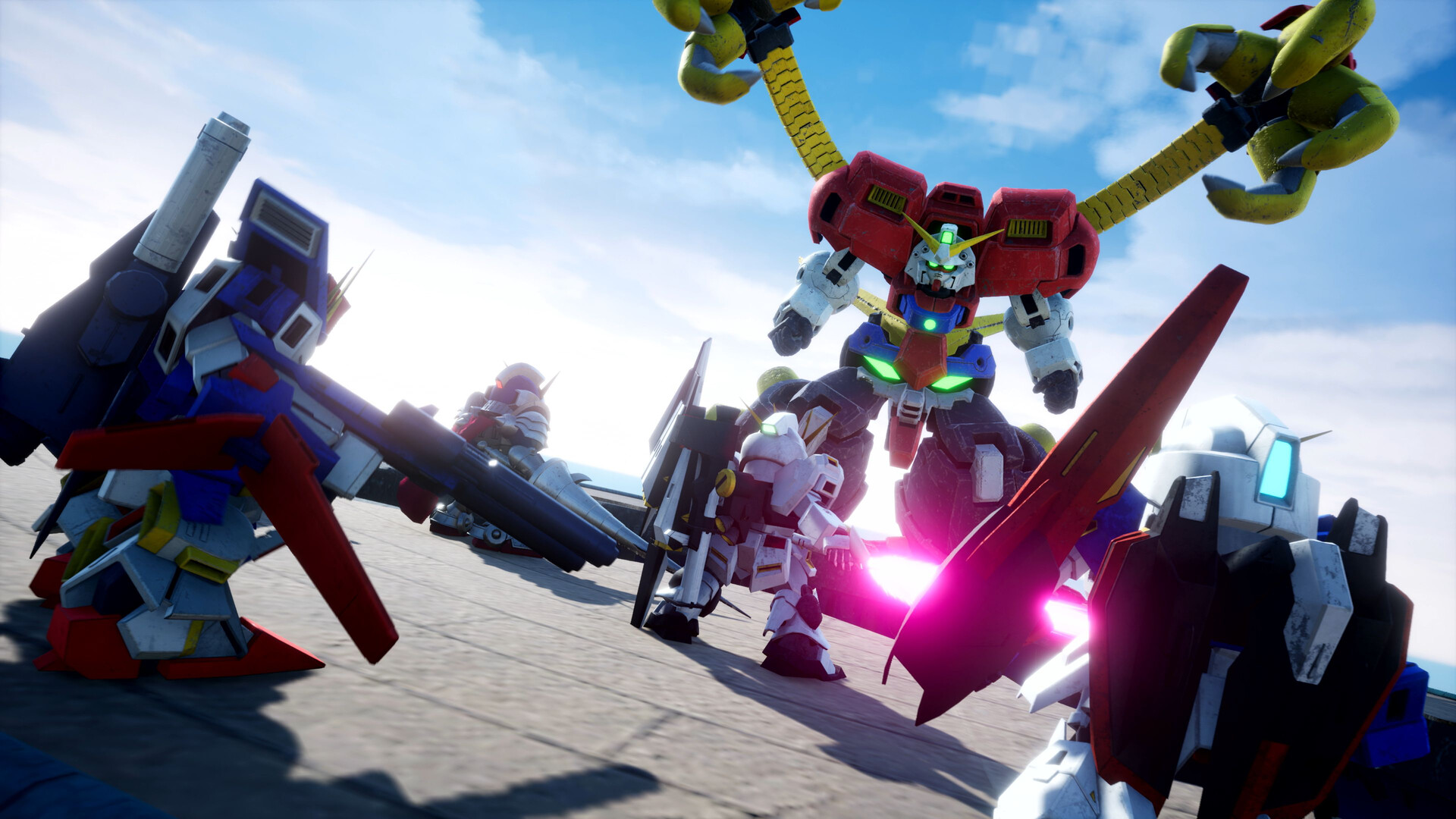 SD GUNDAM BATTLE ALLIANCE Unit and Scenario Pack 2: Knights of Moon & Light Featured Screenshot #1