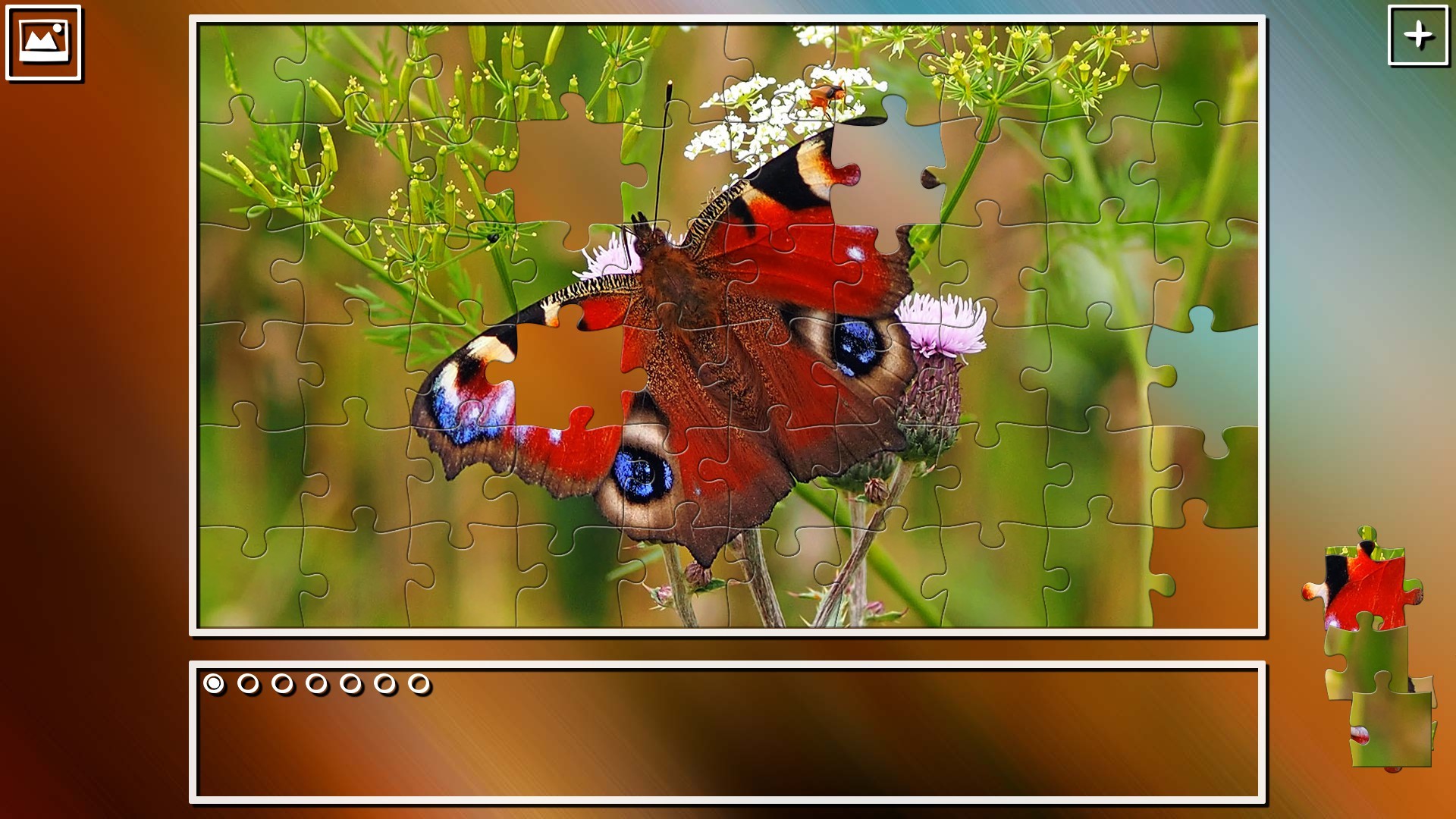 Super Jigsaw Puzzle: Generations - Butterflies Featured Screenshot #1