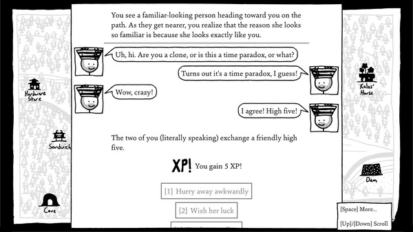 Shadows Over Loathing screenshot