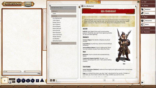 Fantasy Grounds - Pathfinder(R) for Savage Worlds Archetype Set 2