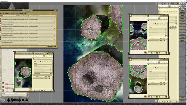 Fantasy Grounds - Pathfinder RPG - GameMastery Map Pack: Extradimensional Spaces