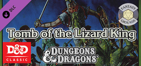 Fantasy Grounds - D&D Classics: I2 Tomb of the Lizard King (1E) Header Image