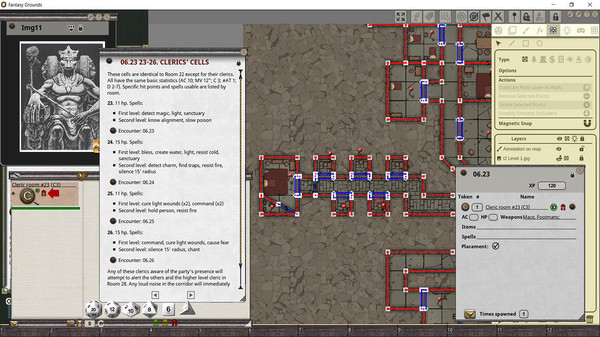 Fantasy Grounds - D&D Classics: I2 Tomb of the Lizard King (1E)
