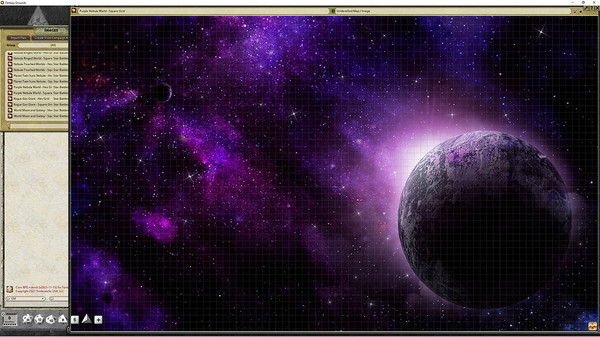 Fantasy Grounds - Star Battles: Rogue Worlds Space Map Pack