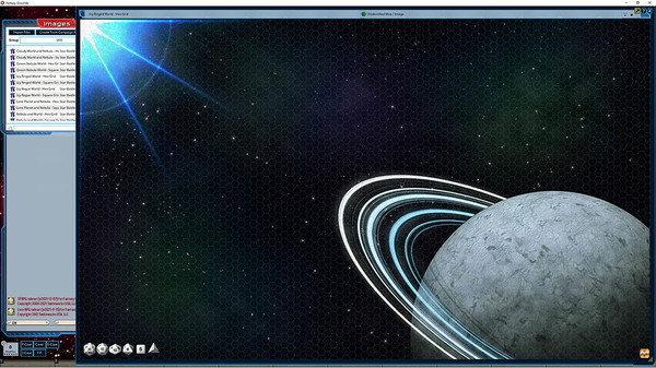 Fantasy Grounds - Star Battles: Rogue Worlds Space Map Pack