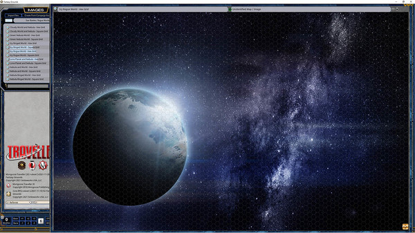 Fantasy Grounds - Star Battles: Rogue Worlds Space Map Pack
