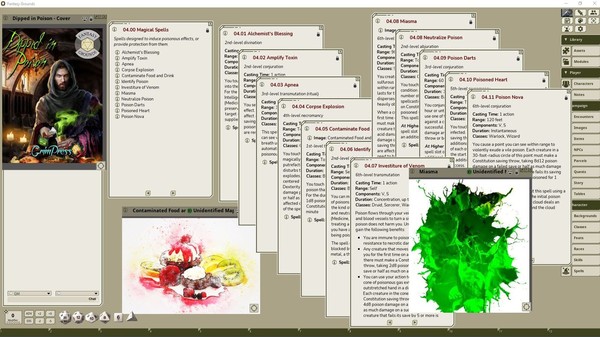 Fantasy Grounds - Dipped in Poison