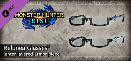 Monster Hunter Rise - "Relunea Glasses" Hunter layered armor piece banner image