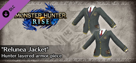 Monster Hunter Rise - "Relunea Jacket" Hunter layered armor piece banner image