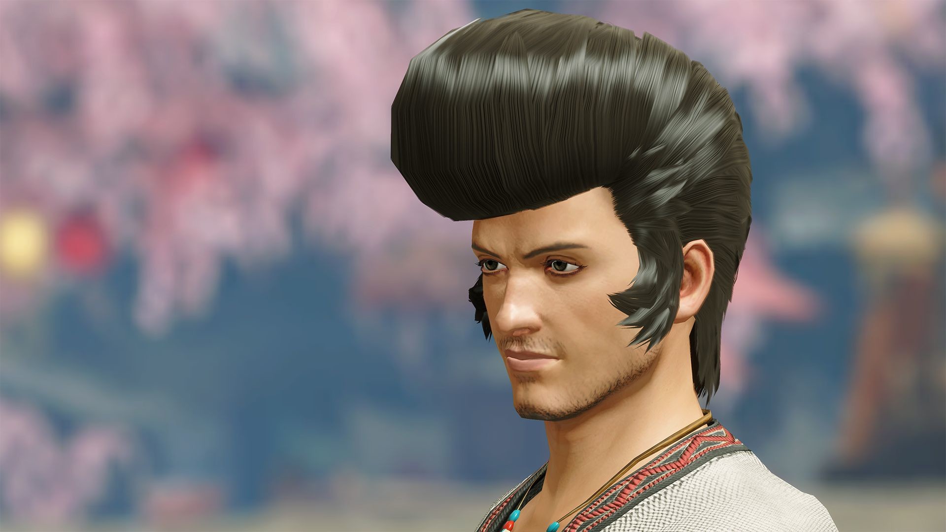 Monster Hunter Rise - "Wild Pompadour" hairstyle Featured Screenshot #1