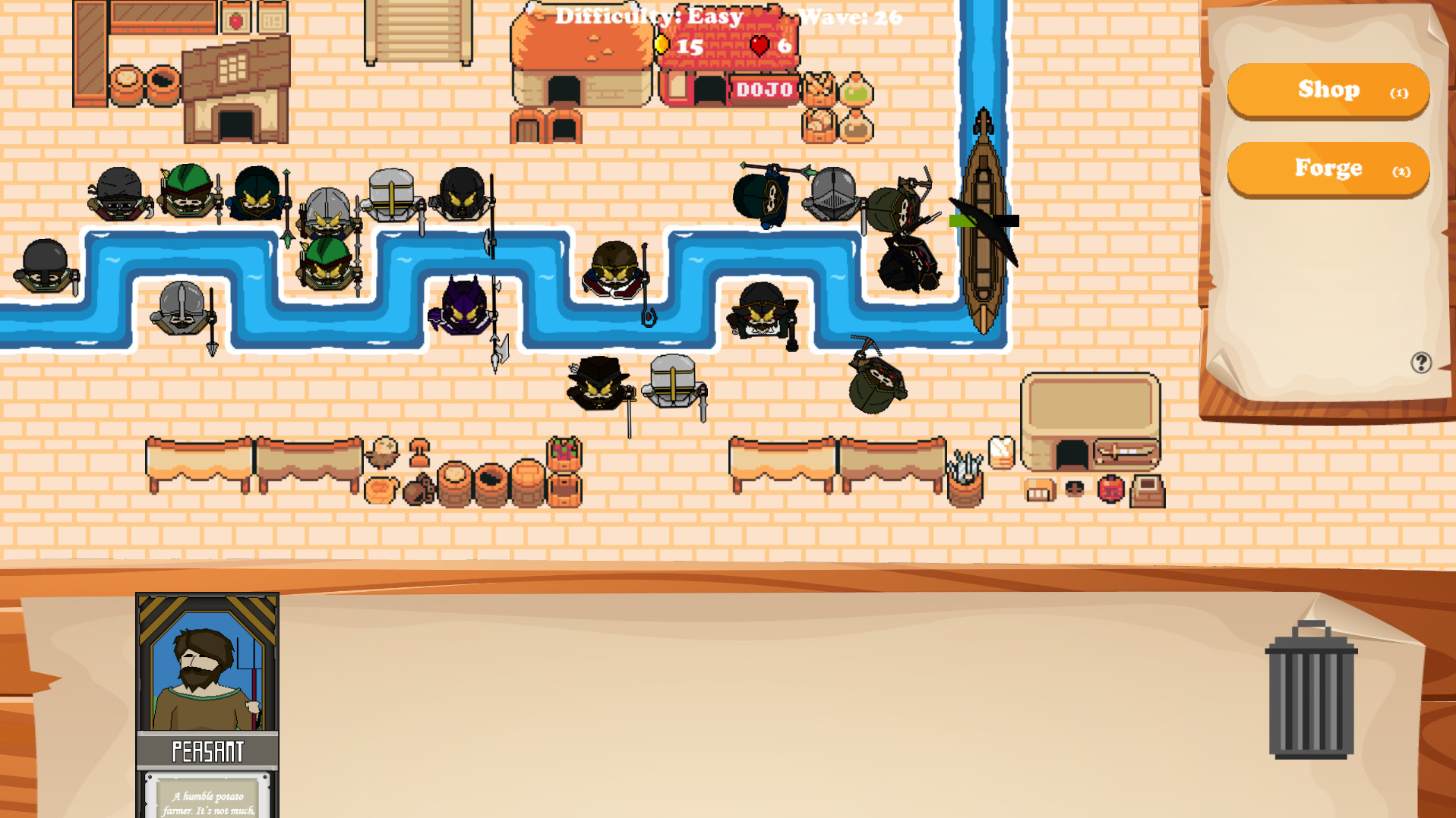 #3. Peasant TD (Steam) 来自: Ash & Patch Games