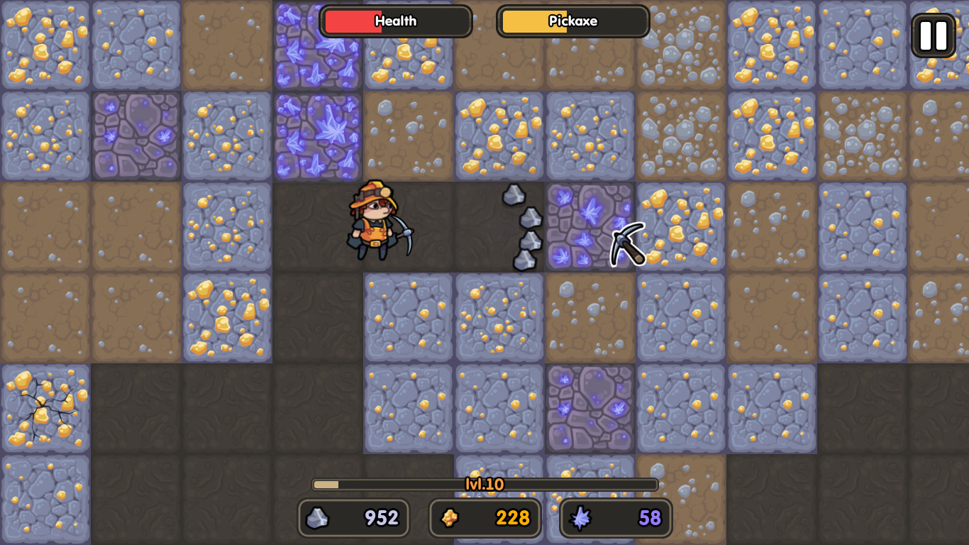 Golden Mine Pickaxe 2: Mummy Tombs Featured Screenshot #1