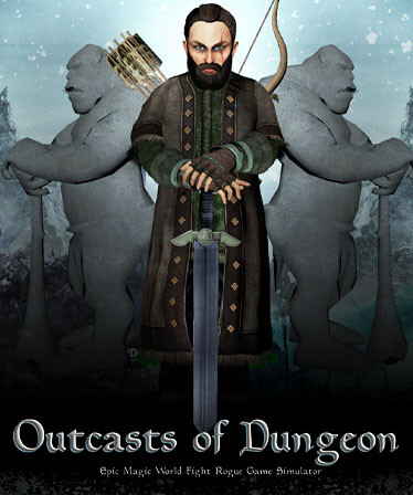 Outcasts of Dungeon:Epic Magic World Fight Rogue Game Simulator