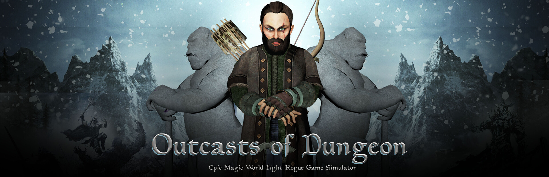 Outcasts of Dungeon:Epic Magic World Fight Rogue Game Simulator