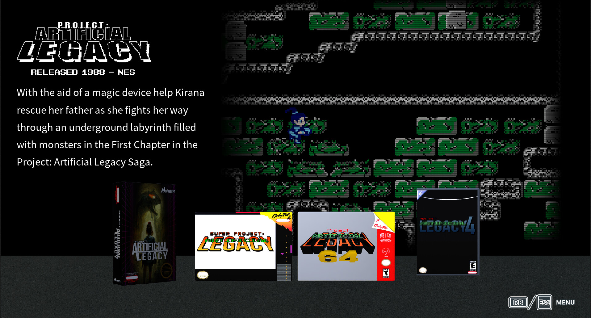 Project: Artificial Legacy Saga