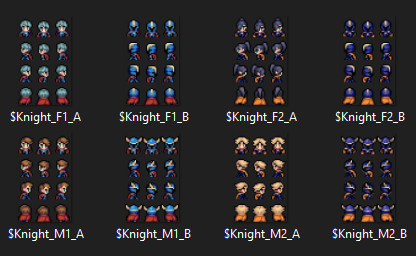 RPG Maker VX Ace - MT Tiny Tales Character Sprites NPC Advanced