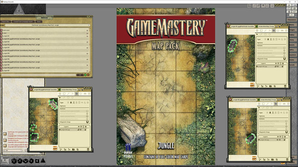 Fantasy Grounds - Pathfinder RPG - GameMastery Map Pack: Jungle