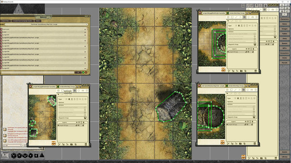 Fantasy Grounds - Pathfinder RPG - GameMastery Map Pack: Jungle