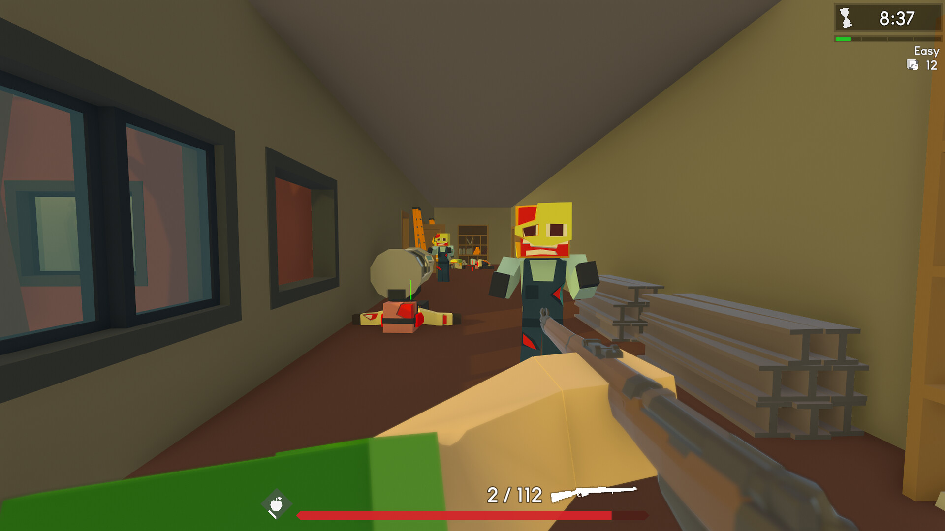Screenshot de Zumbi Blocks