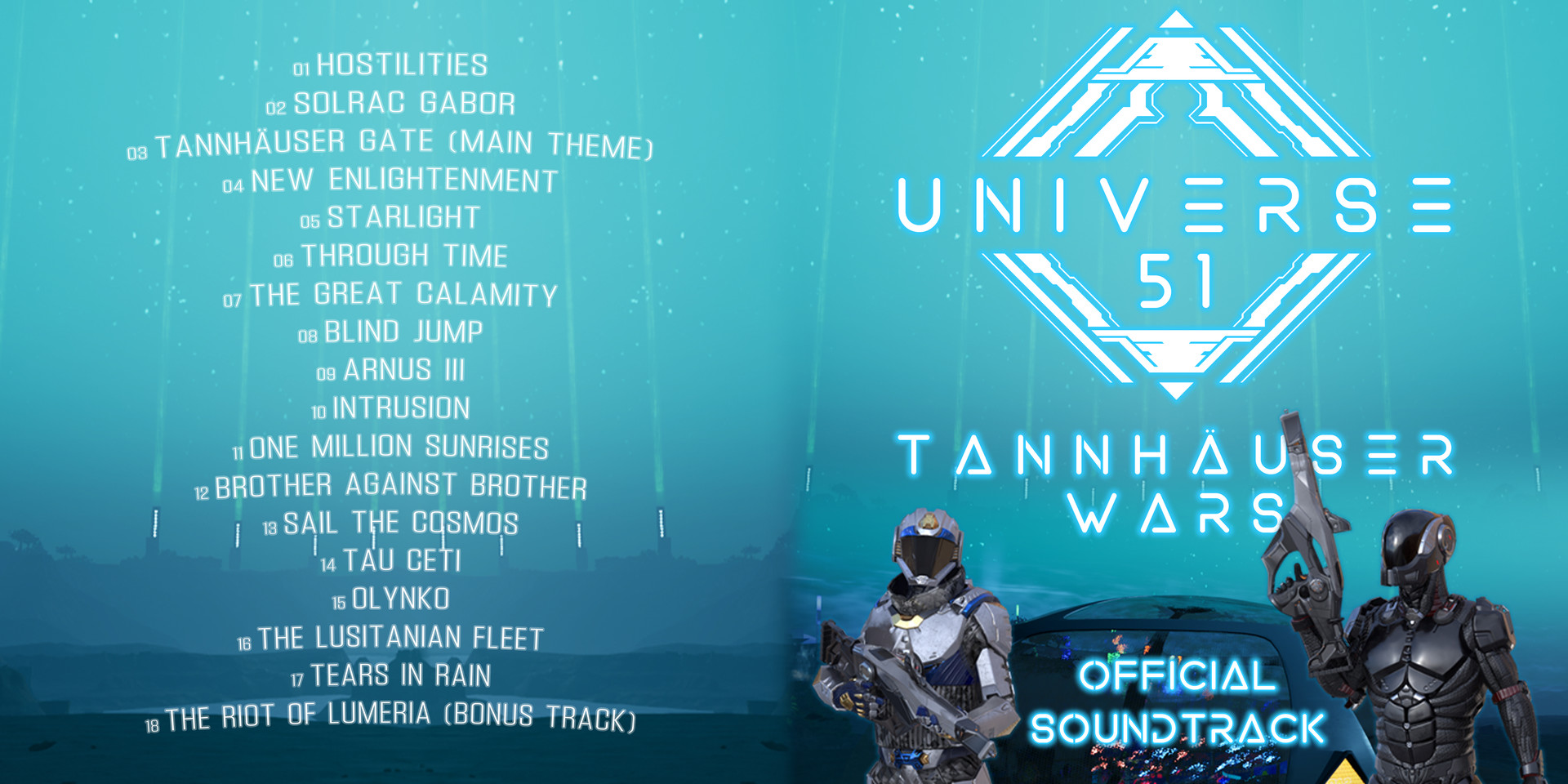 Universe 51: Tannhäuser Wars Soundtrack Featured Screenshot #1