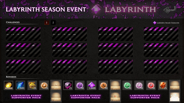 Shades Of Rayna - Labyrinth Event Supporter Pack