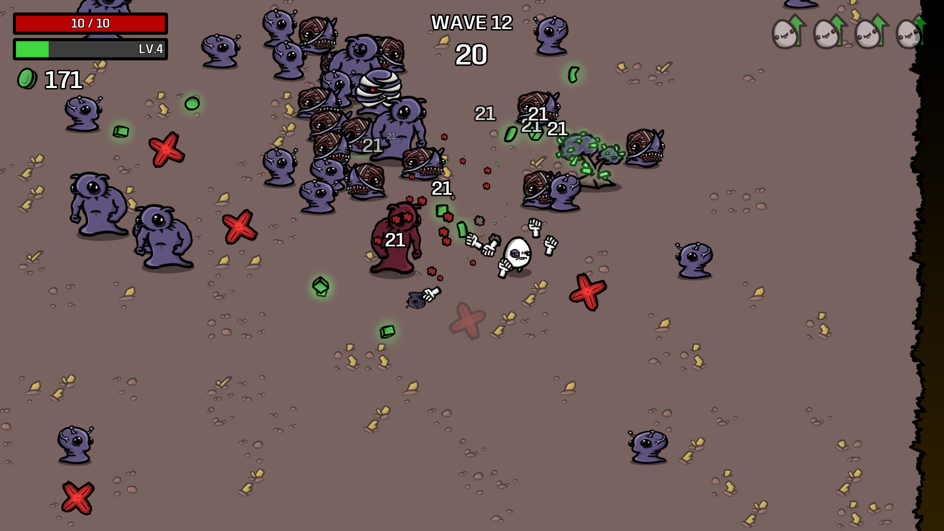 Screenshot of Brotato