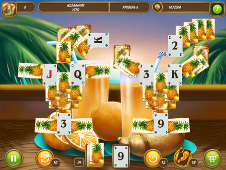 Screenshot z Solitaire Beach Season A Vacation Time