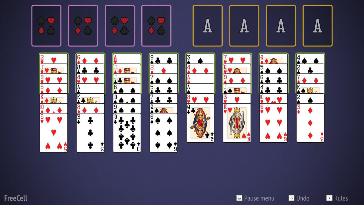 #2. FreeCell Solitaire Collection (Steam) 由: eSolutions Nordic AB