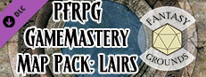 Fantasy Grounds - Pathfinder RPG - GameMastery Map Pack: Lairs Small Capsule Image