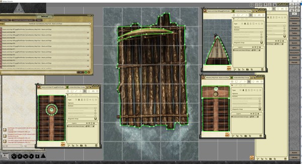 Fantasy Grounds - Pathfinder RPG - GameMastery Map Pack Boats and Ships