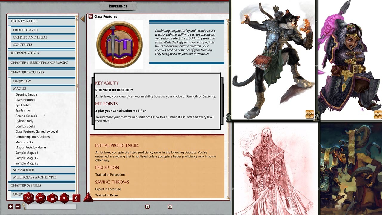 Fantasy Grounds - Pathfinder 2 RPG - Pathfinder Secrets of Magic screenshot 1