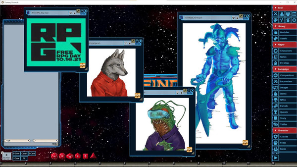 Fantasy Grounds - Starfinder RPG - The Starfinder Four vs. The Hardlight Harlequin