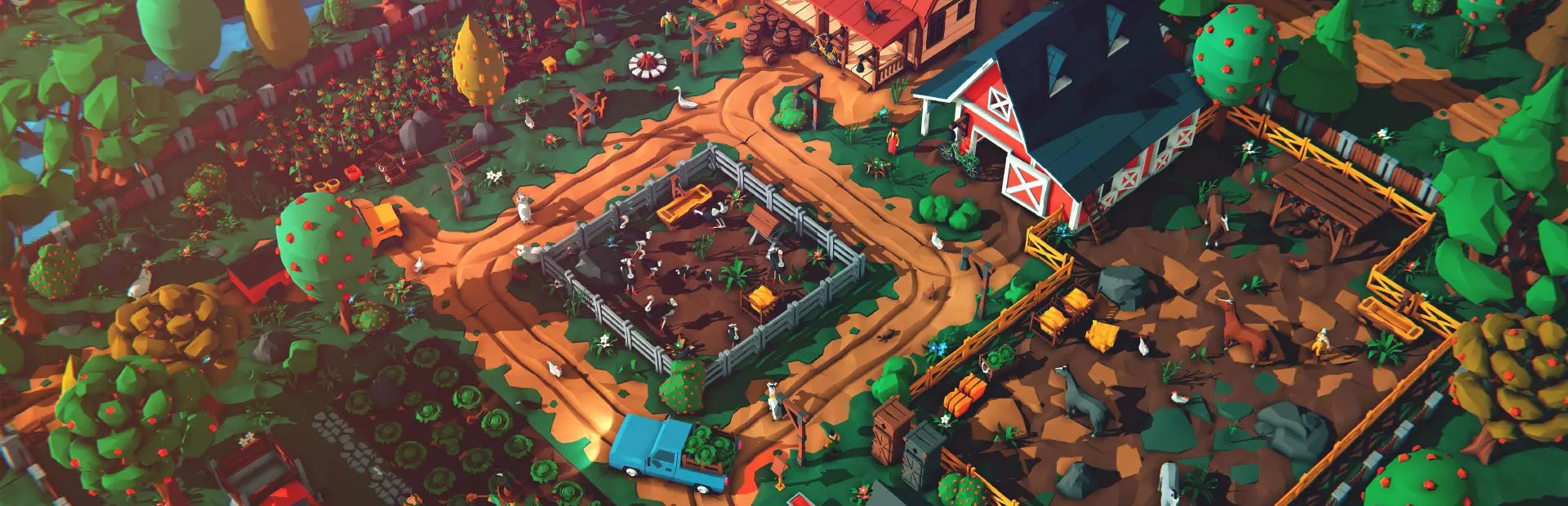 Hidden Farm Top-Down 3D