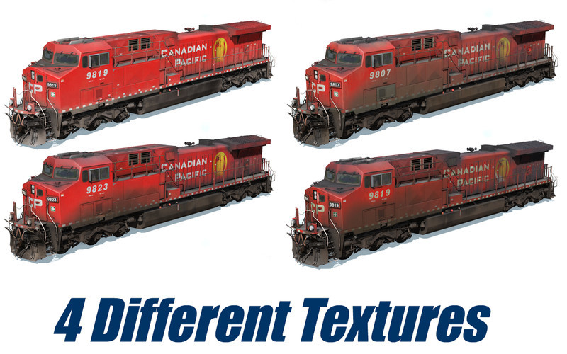 Trainz Plus DLC - CP AC4400CW #9800-9840 Featured Screenshot #1