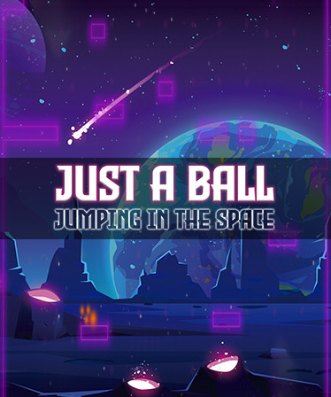 Just a ball: Jumping in the space
