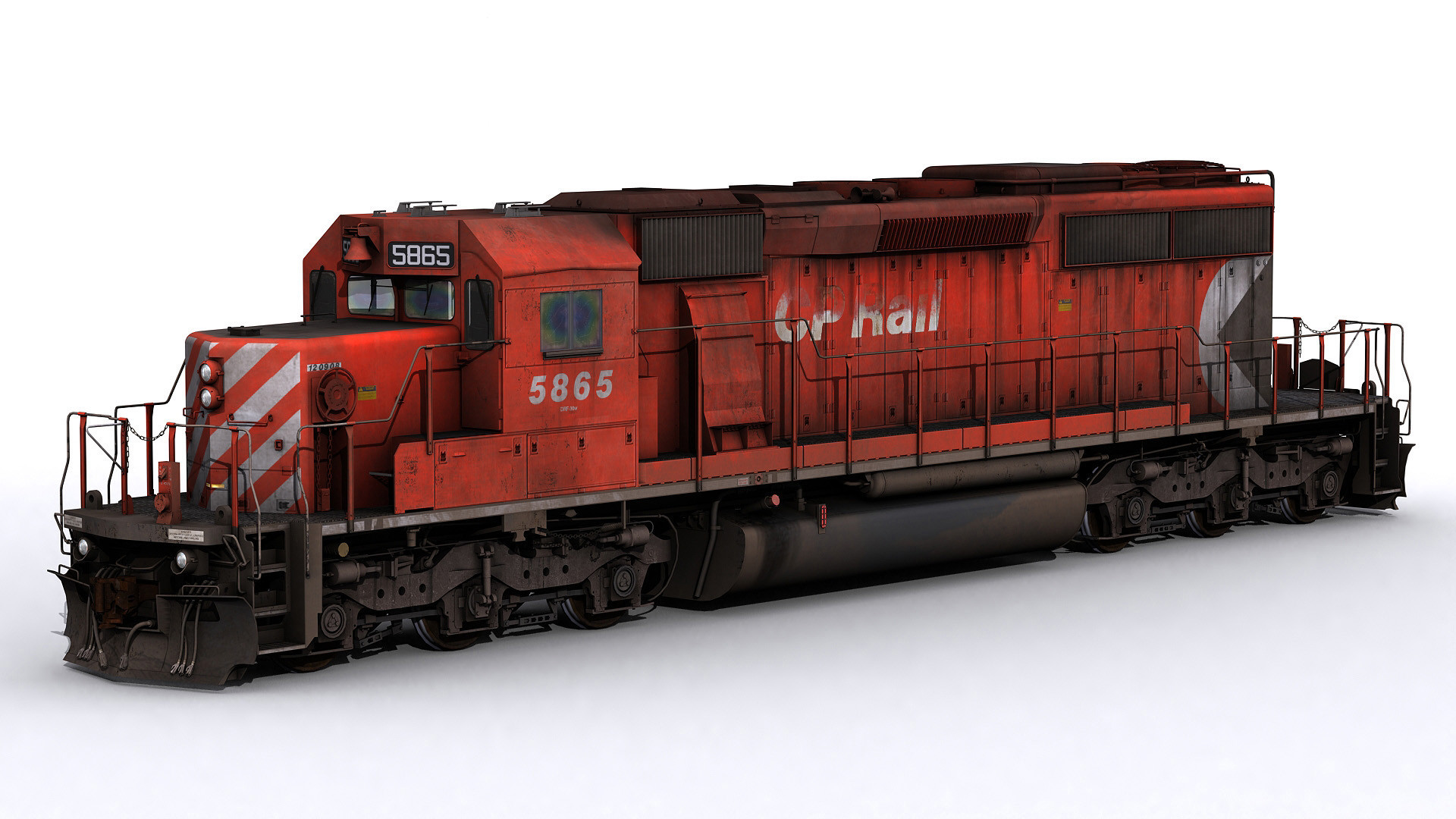 Trainz Plus DLC - CP SD40-2 #5865-5879 Multimark Featured Screenshot #1