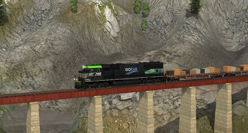 Trainz Plus DLC - NS SD60E - 6963 GoRail Featured Screenshot #1