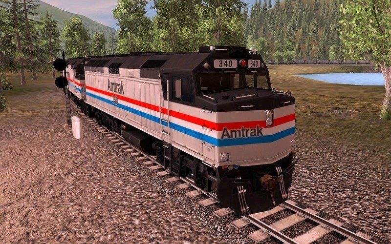 Trainz Plus DLC - Amtrak F40PH 2 pack Featured Screenshot #1