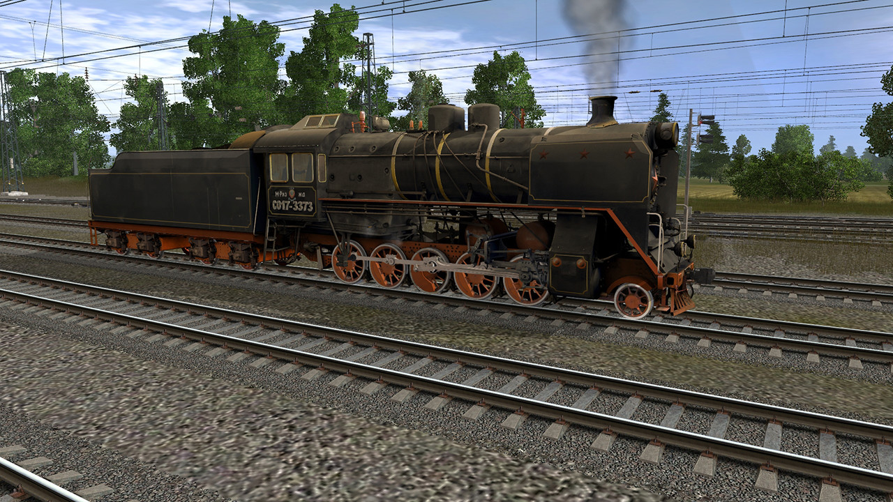 Trainz Plus DLC - CO17-3373 ( Russian Loco and Tender ) Featured Screenshot #1