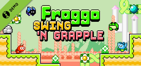 Froggo Swing 'n Grapple Demo game cover