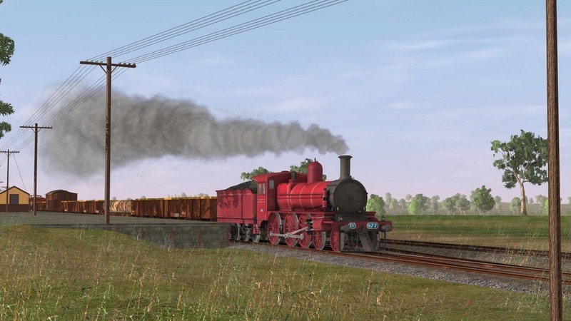 Trainz Plus DLC - Victorian Railways Type 4 DD Class Pack - Canadian Red Featured Screenshot #1