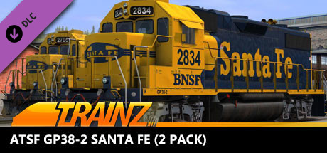 Trainz Plus DLC - ATSF GP38-2 Santa FE (2 Pack) banner image