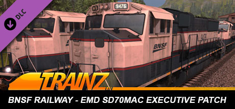 Trainz Plus DLC - BNSF Railway EMD SD70MAC Executive Patch banner image