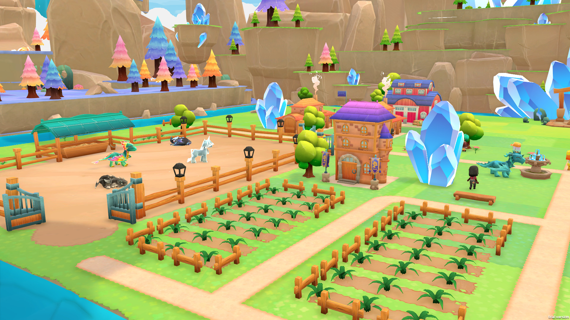 My Fantastic Ranch: Unicorns & Dragons screenshot #4